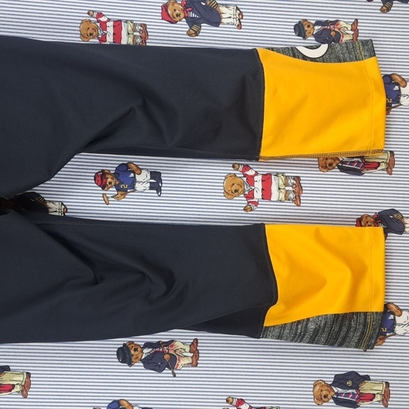 Women's Under Armour Georgia Tech compression heat gear LG athletic blue pants - Picture 5 of 8